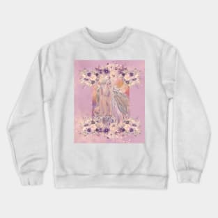 Angel of hope by Renee Lavoie Crewneck Sweatshirt